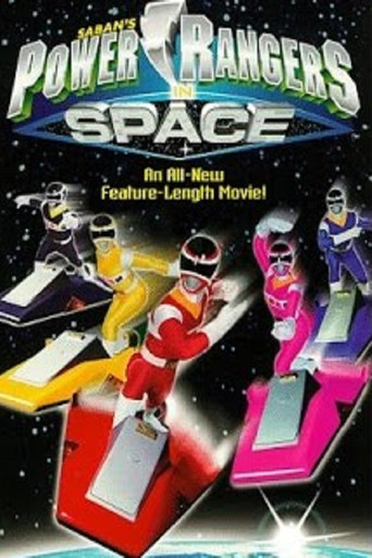 Power Rangers in Space movie poster