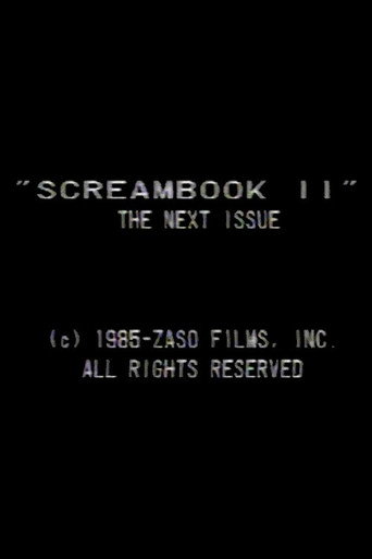 Screambook II movie poster