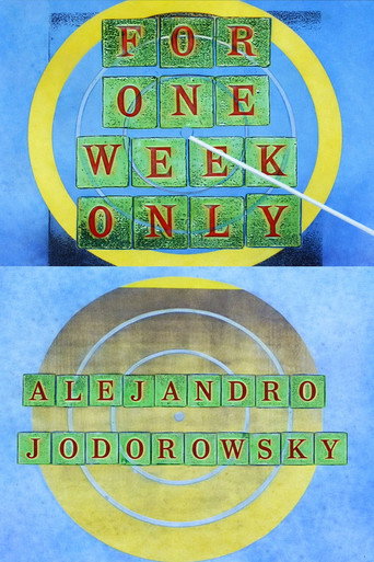 Jonathan Ross Presents for One Week Only: Alejandro Jodorowsky movie poster