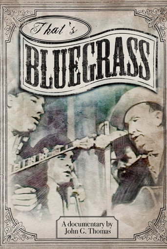 That's Bluegrass movie poster