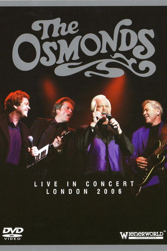 The Osmonds Live In Concert London movie poster