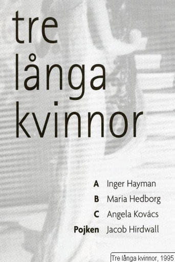 Tre långa kvinnor movie poster