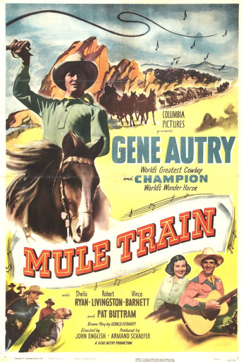 Mule Train movie poster