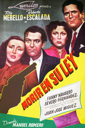 Morir en su ley movie poster