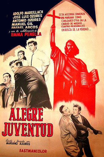 Alegre juventud movie poster