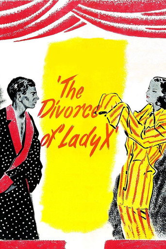 The Divorce of Lady X movie poster