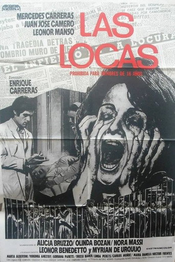 Las locas movie poster