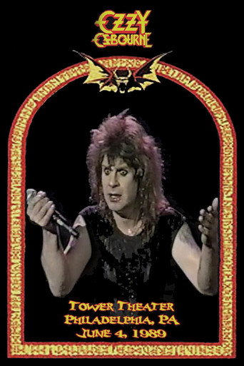 Ozzy Osbourne: (1989) Philadelphia, PA movie poster