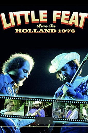 Little Feat: Live in Holland 1976 movie poster
