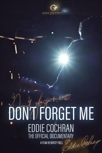 Eddie Cochran: Don't Forget Me movie poster