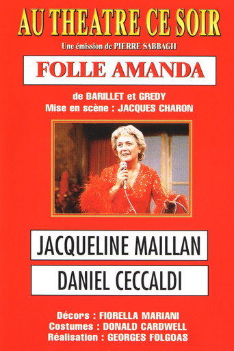 Folle Amanda movie poster