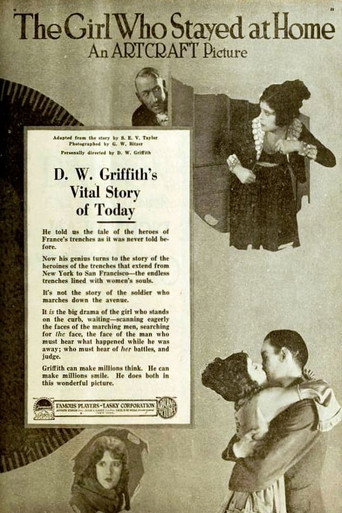 The Girl Who Stayed at Home movie poster