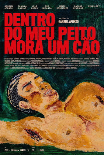 Inside my chest lives a dog movie poster