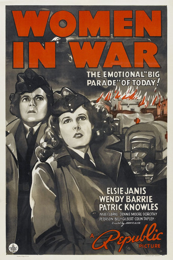 Women in War movie poster
