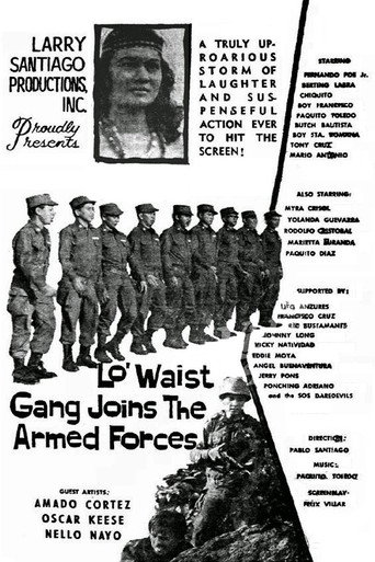 Lo' Waist Gang Joins the Army movie poster