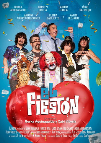 El fiestón movie poster