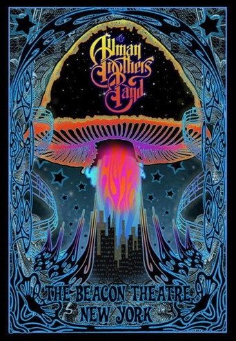 Allman Brothers Band - With Eric Clapton at the Beacon Theatre, NYC movie poster