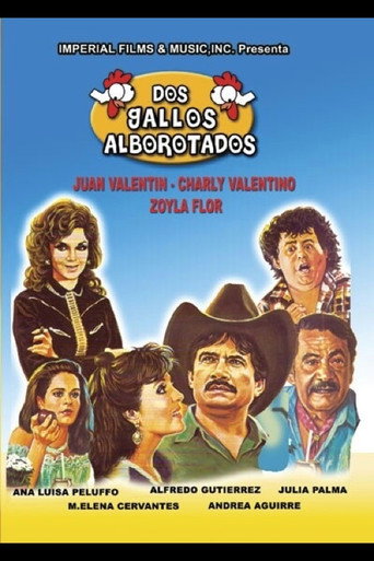 Dos gallos alborotados movie poster