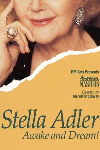 Stella Adler: Awake and Dream! movie poster