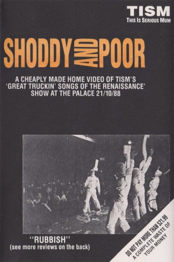 TISM: Shoddy and Poor movie poster