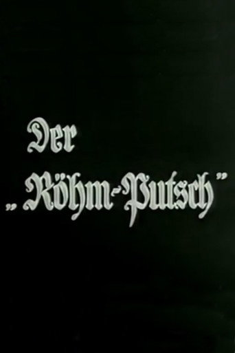Der Röhm-Putsch movie poster
