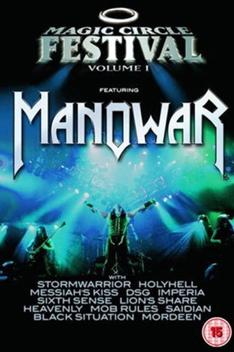 Manowar: Magic Circle Festival Volume I movie poster