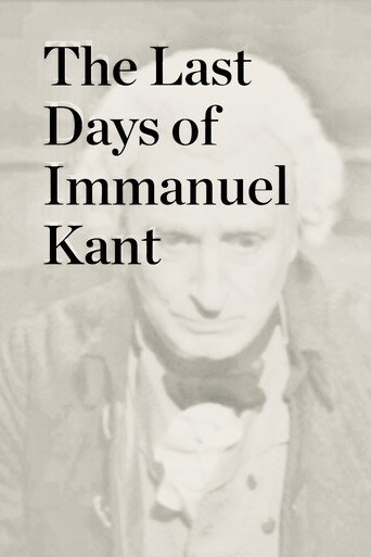 The Last Days of Immanuel Kant movie poster