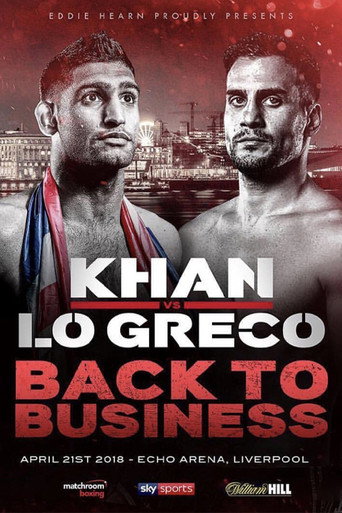 Amir Khan vs. Phil Lo Greco movie poster