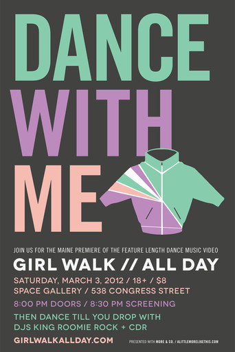 Girl Walk // All Day movie poster