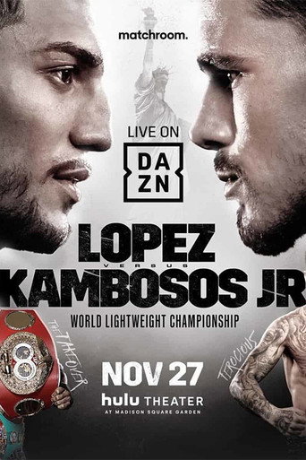 Teofimo Lopez vs. George Kambosos Jr movie poster