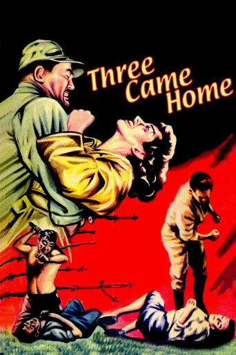 Three Came Home movie poster