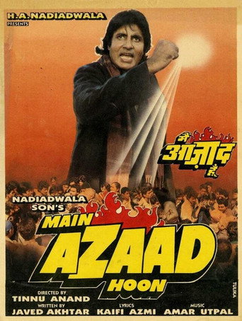 Main Azaad Hoon movie poster