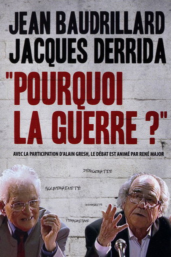Pourquoi la guerre aujourd’hui? movie poster
