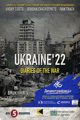Ukraine'22: Diaries of the War movie poster