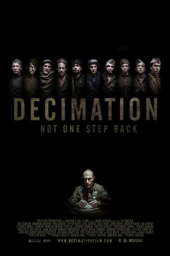 Decimation movie poster