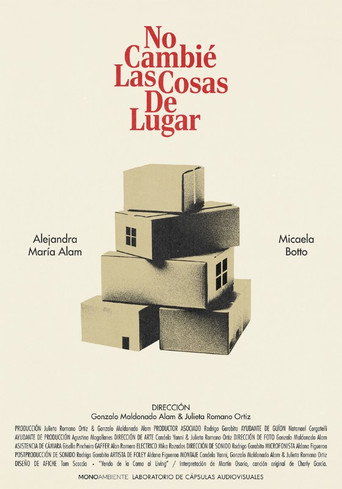 No cambié las cosas de lugar movie poster
