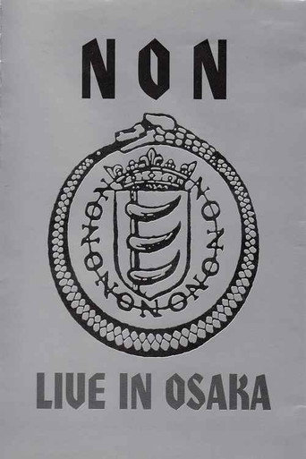 NON: Live in Osaka movie poster