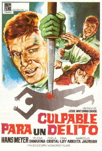 Culpable para un delito movie poster