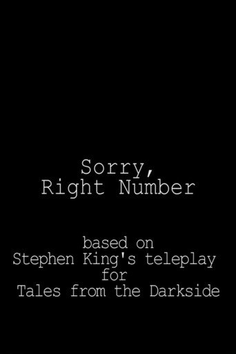 Sorry, Right Number movie poster