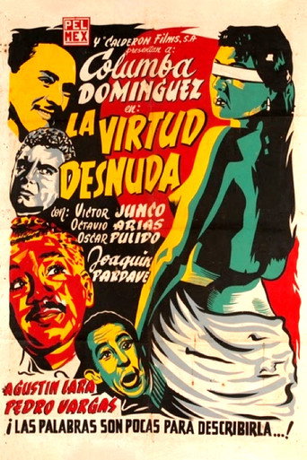 La virtud desnuda movie poster