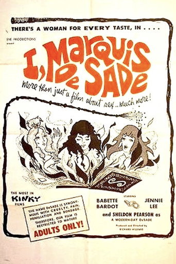 I, Marquis De Sade movie poster