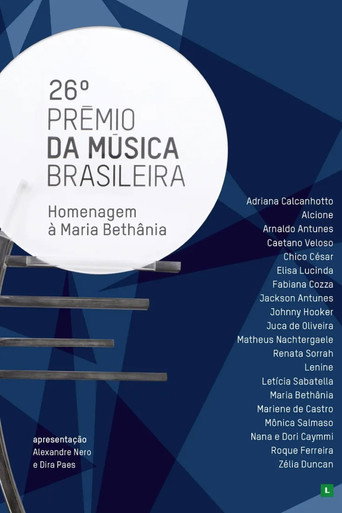 26º Prêmio da Música Brasileira - Homenagem a Maria Bethânia movie poster