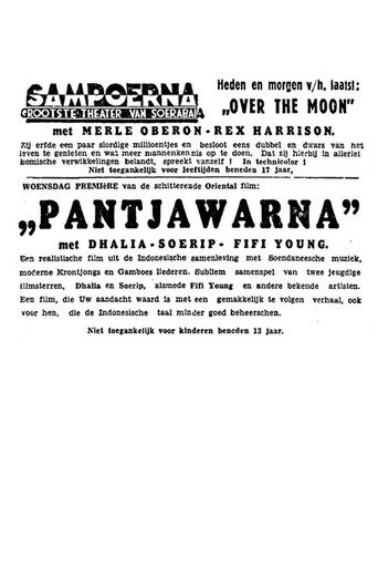 Pantjawarna movie poster