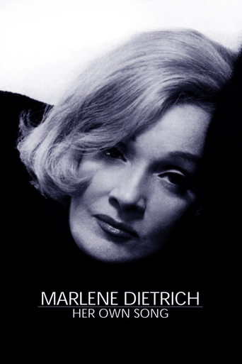 Marlene Dietrich: Her Own Song movie poster