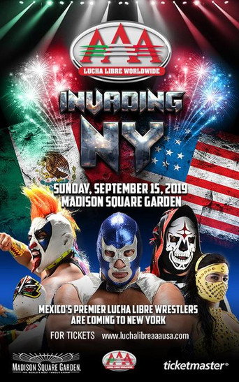 Lucha Libre AAA Invading New York movie poster