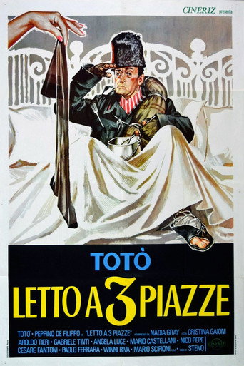 Letto a tre piazze movie poster