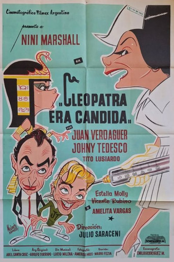 Cleopatra era Cándida movie poster