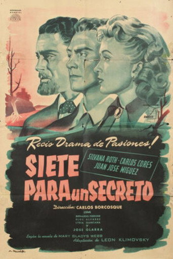 Siete para un secreto movie poster