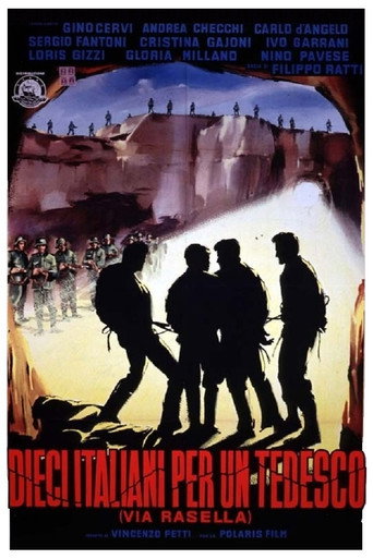 Ten Italians for One German movie poster