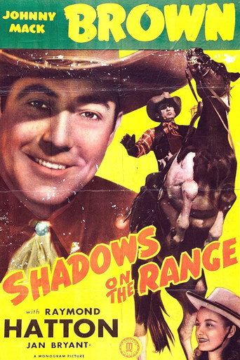 Shadows on the Range movie poster